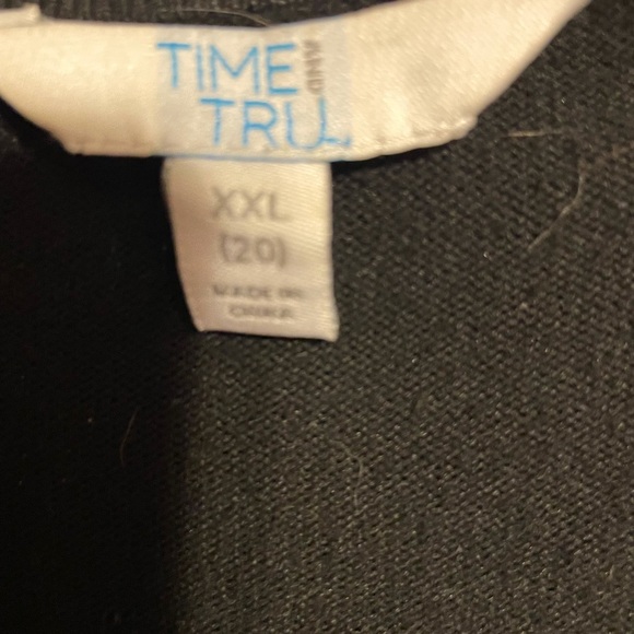 Black button down cardigan - Picture 2 of 2